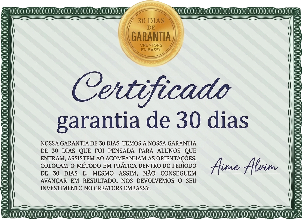 Garantia de 30 dias